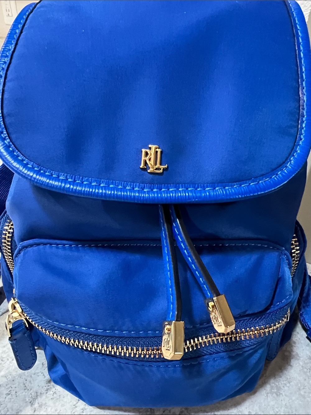 Ralph Lauren Royal Blue Mini Backpack Limited edition - Picture 2 of 7